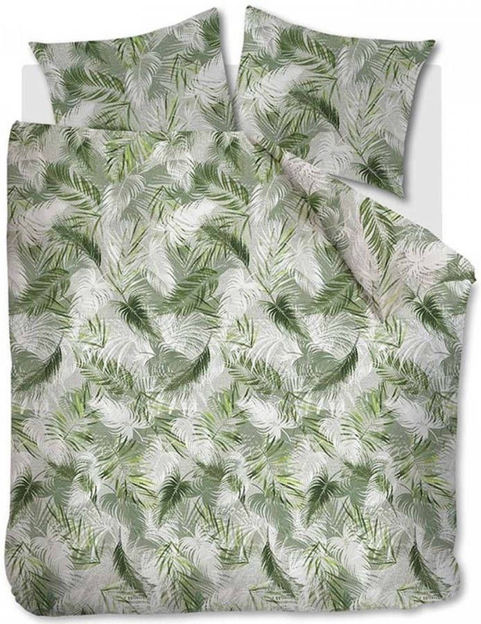Beddinghouse Dekbedovertrek Easy Breezy Groen lits jumeaux(260 X 200/220 Cm )