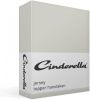 Cinderella Jersey Topper Hoeslaken 100% Gebreide Jersey Katoen 1 persoons(80/90x200/210 Cm) Light Grey online kopen