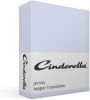 Cinderella Jersey Topper Hoeslaken 100% Gebreide Jersey Katoen 1 persoons(80/90x200/210 Cm) Sky Blue online kopen