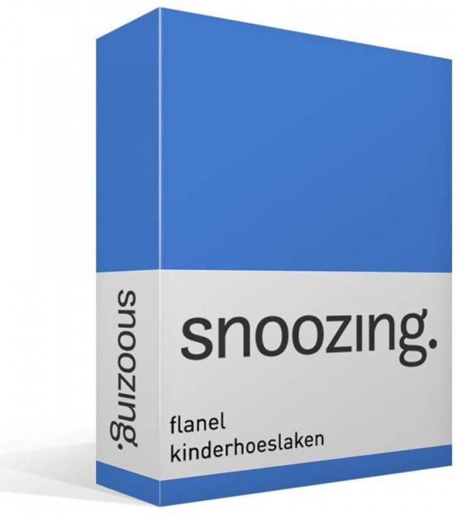 Snoozing Flanel Baby Hoeslaken Wiegje 40x80 Cm Meermin