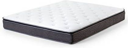 Beliani Joy Pocketverenmatras Grijs 180 x 200 cm