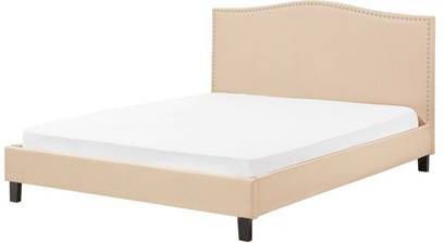Beliani MONTPELLIER Bed beige 160x200