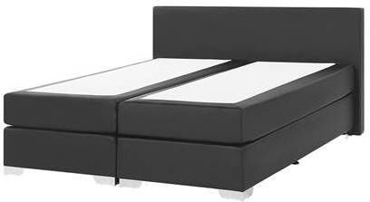 Beliani PRESIDENT Boxspring zwart 160x200