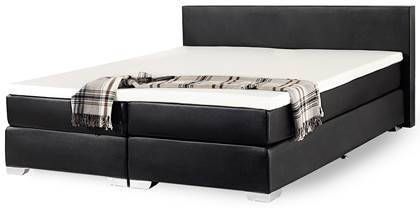 Beliani PRESIDENT Boxspring zwart 180x200