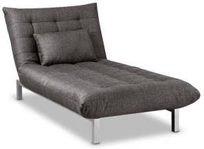 Beter Bed Select Slaapbank San Francisco 1 Persoons 90 x 190 x 37 cm grijs online kopen