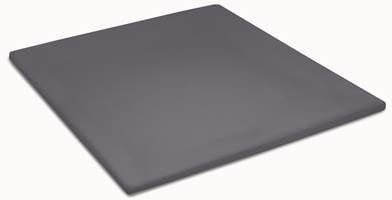 Cinderella Jersey Topper Hoeslaken 100% Gebreide Jersey Katoen Lits jumeaux(180x200/210 Cm) Anthracite
