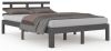 VidaXL Bedframe massief hout grijs 120x200 cm online kopen