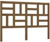 VidaXL Hoofdbord 126x4x104 cm massief grenenhout honingbruin online kopen