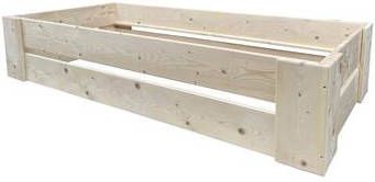 Wood4you Eenpersoonsbed Krijn Vurenhout Montagepakket 206Lx43Hx96D