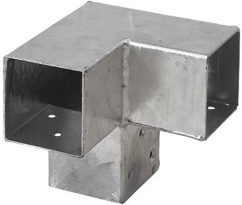 Plus Danmark Cubic hoekstuk dubbel tbv paal 7 x 7 cm