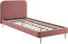 Artistiq Bed 'Federico' Velvet, 90 x 200cm, kleur roze online kopen