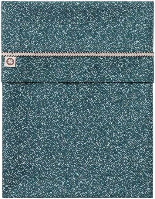 Noppies Baby Comfort Tiny Dot poplin reversible baby wieglaken GOTS 80x100 cm Stargazer