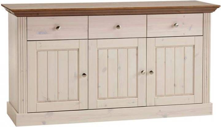 Leen Bakker Dressoir Monaco crèmewit 46, 5x145, 2x78, 1 cm