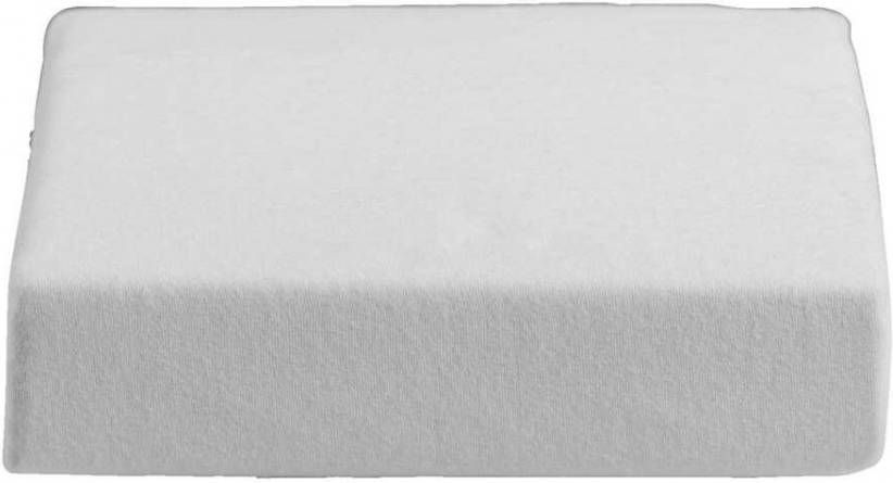 Leen Bakker Waterdichte molton topdekmatras wit 120x200 cm