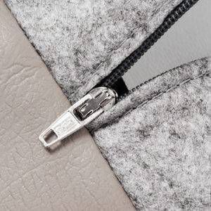 Bia Bed Bia Kunstleer Hoes Taupe 70 x 85 cm