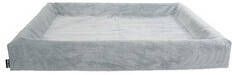 Bia Bed Rib Overtrek Grijs 100 x 120 cm
