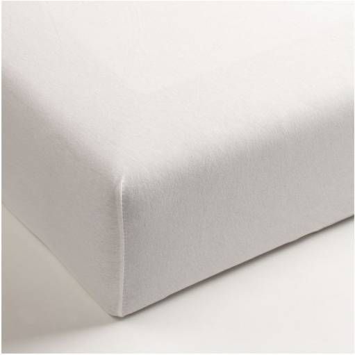 Beddinghouse Jersey Hoeslaken 100% Gebreide Jersey Katoen 1 persoons(80/90x200/220 Cm) White