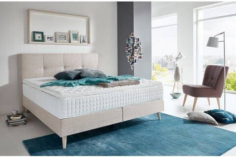 ATLANTIC home collection Boxspring Franka met topmatras in diverse uitvoeringen