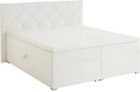 ATLANTIC home collection Boxspring Meike met xxl bedstee en topper