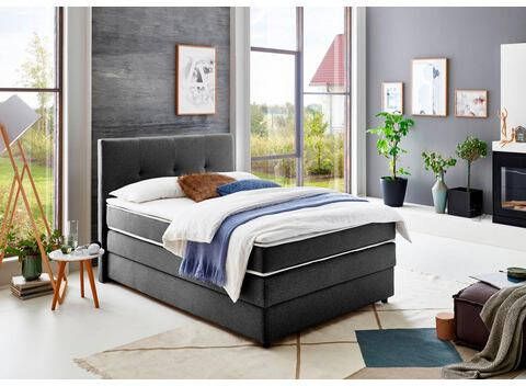 ATLANTIC home collection Boxspring Merlijn met bedkist en topmatras