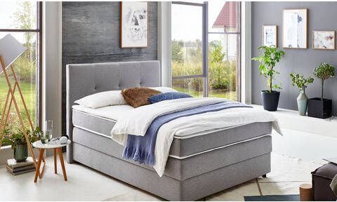 ATLANTIC home collection Boxspring Merlijn met bedkist en topmatras