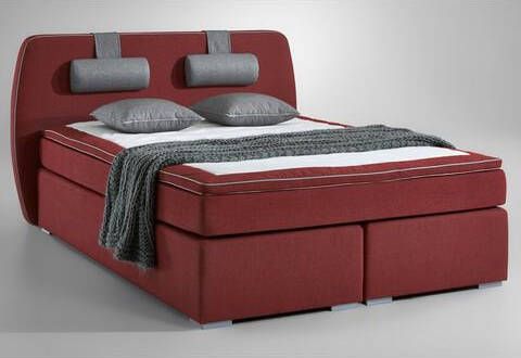 ATLANTIC home collection Boxspring Rex met topmatras en verstelbaar nekkussen