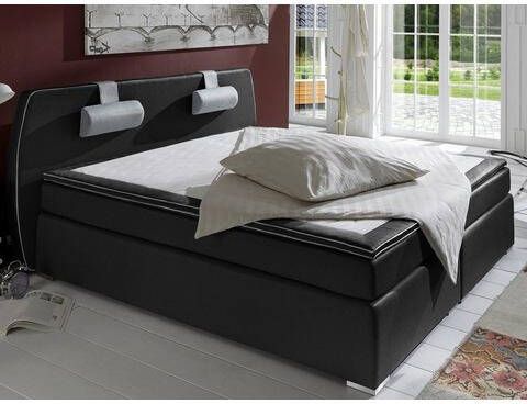 ATLANTIC home collection Boxspring Rex met topmatras en verstelbaar nekkussen