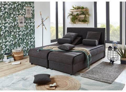 ATLANTIC home collection Boxspring Sababa met bedkist en sierkussen, multifunctioneel