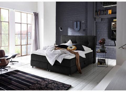 ATLANTIC home collection Boxspring Tilo met bedkist en topmatras