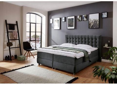 ATLANTIC home collection Boxspring TINA met bedkist en topmatras, ook in extra lang