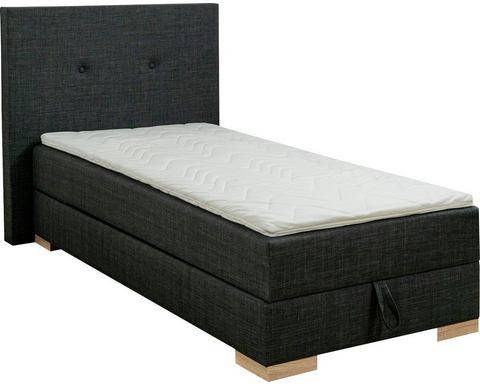 Breckle Boxspring inclusief topmatras van comfortschuim en bedkist met gasdrukveer