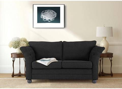 Home affaire 2 zitsbank Pajero met capitonnage aan binnenkant van de armleuning, opstaande naad