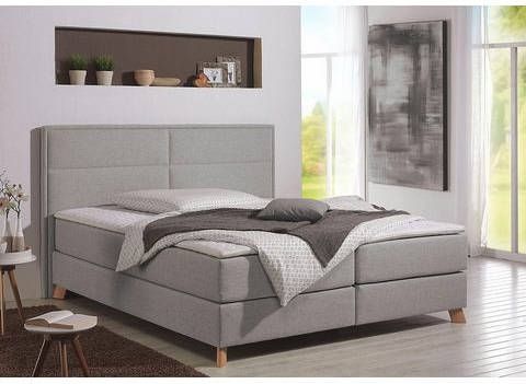 Home affaire Boxspring Caria in 5 breedten, 3 matrassen uitvoeringen, 2 hardheden, topmatras