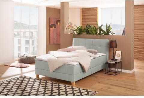 Home affaire Boxspring Lonrai in 2 matrassoorten en 4 kleuren