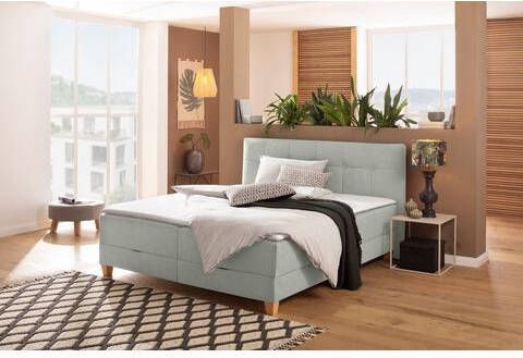 Home affaire Boxspring Lonrai in 2 matrassoorten en 4 kleuren