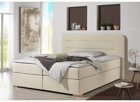 Home affaire Boxspring Manchester 5 breedten, 3 uitvoeringen, 2 hardheden, topmatras, stiksels