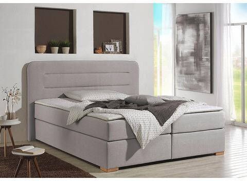 Home affaire Boxspring Manchester 5 breedten, 3 uitvoeringen, 2 hardheden, topmatras, stiksels