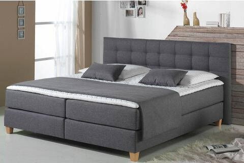Home affaire Boxspring Moulay in extra lang 220 cm, met topmatras, 3 uitvoeringen, 4 breedten