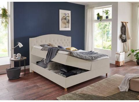 Home affaire Boxspring Piemont met bedkist en topmatras