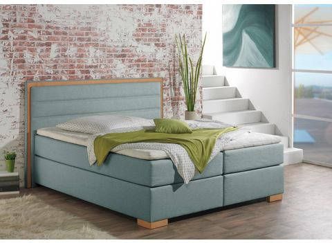 Home affaire Boxspring Treviso in 5 breedten, 3 uitvoeringen, 2 hardheden, topmatras. houten frame
