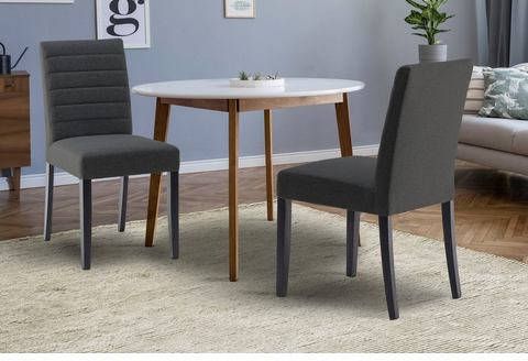 Home affaire Stoel Dristner in een set van 2, van massief beuken(set, 2 stuks )