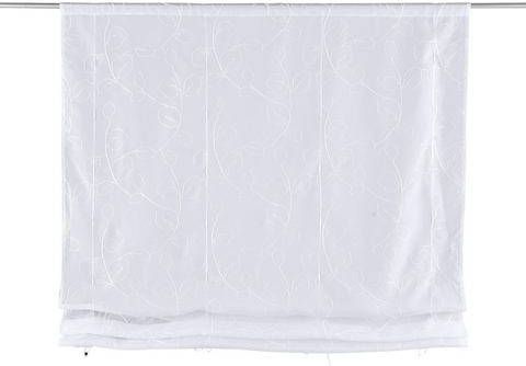 Home affaire Vouwgordijn ADELE met borduurwerk(1 stuk )