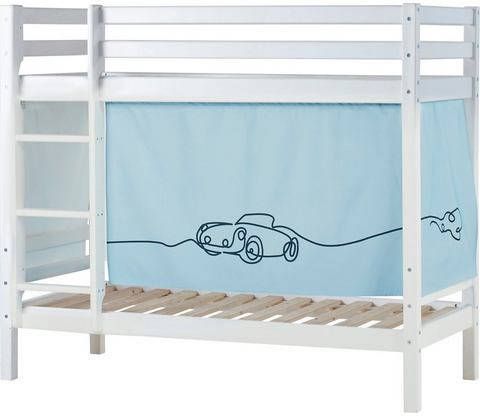 Hoppekids Stapelbed Eco Dream Stapelbed wit massief accessoires naar keuze