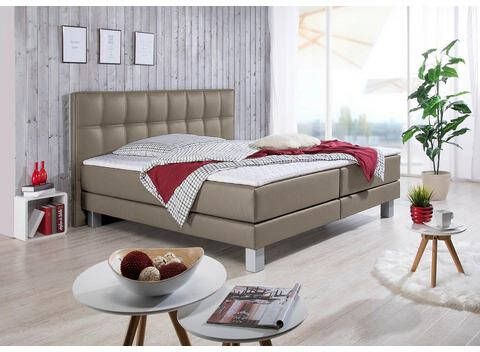 INOSIGN Boxspring Tavira in 4 breedten, 4 kleuren en 3 matrassoorten