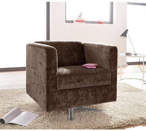 INOSIGN Fauteuil Bob draaibaar met kruisvoet