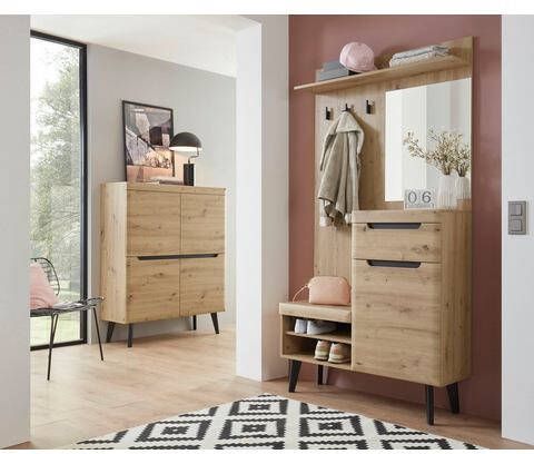 INOSIGN Halmeubelset TORGE mooie scandi look(set, 2 stuks )