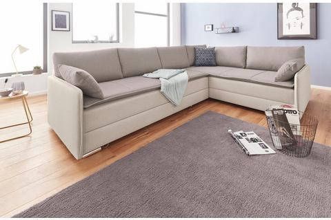 INOSIGN Hoekbank Dream met binnenvering, met slaapfunctie en bedkist