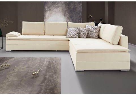 INOSIGN Hoekbank met slaapfunctie 180 cm, geschikt als comfortabel bed
