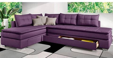 INOSIGN Hoekbank Night & Day met permanente slaapfunctie