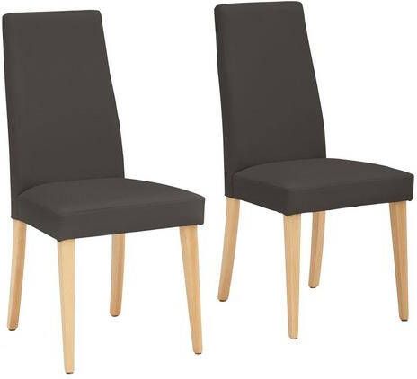 INOSIGN Stoel Mary Poten naar keuze naturel beuken of wengékleur(set, 2 stuks )